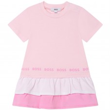 Hugo Boss Baby Girls Dress - Pink
